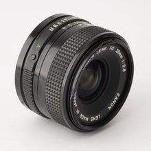 画像をギャラリービューアに読み込む, キヤノン Canon New FD 28mm F2.8