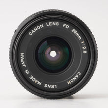 画像をギャラリービューアに読み込む, キヤノン Canon New FD 28mm F2.8
