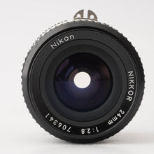 画像をギャラリービューアに読み込む, ニコン Nikon Ai-s NIKKOR 24mm F2.8