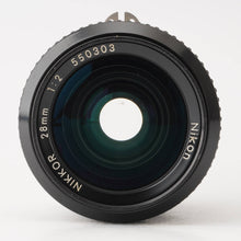 画像をギャラリービューアに読み込む, ニコン Nikon Ai NIKKOR 28mm F2