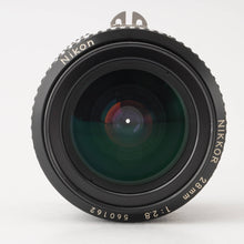 画像をギャラリービューアに読み込む, ニコン Nikon Ai NIKKOR 28mm F2.8