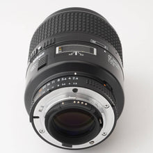 画像をギャラリービューアに読み込む, ニコン Nikon AF MICRO NIKKOR 105mm F2.8