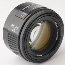 画像をギャラリービューアに読み込む, ミノルタ Minolta AF 50mm F1.4 Sony Aマウント