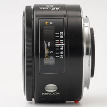 画像をギャラリービューアに読み込む, ミノルタ Minolta AF 50mm F1.4 Sony Aマウント