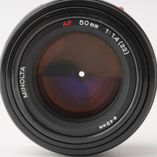 画像をギャラリービューアに読み込む, ミノルタ Minolta AF 50mm F1.4 Sony Aマウント