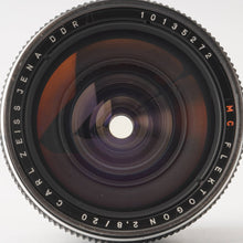 画像をギャラリービューアに読み込む, Carl zeiss Jena DDR MC Flektogon 20mm F2.8 M42