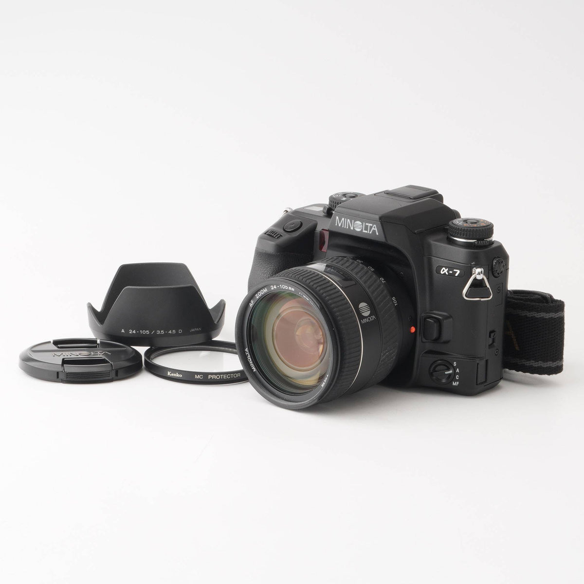 MINOLTA ミノルタ α-7 & AF 24-105mm レンズ付き 中古】MINOLTA ミノルタ α-7 + AF ZOOM 24-105mm f/3.5-4.5 D