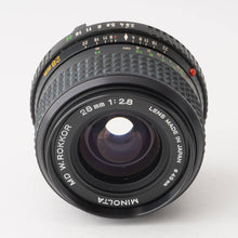 画像をギャラリービューアに読み込む, ミノルタMinolta MD W.ROKKOR 28mm F2.8