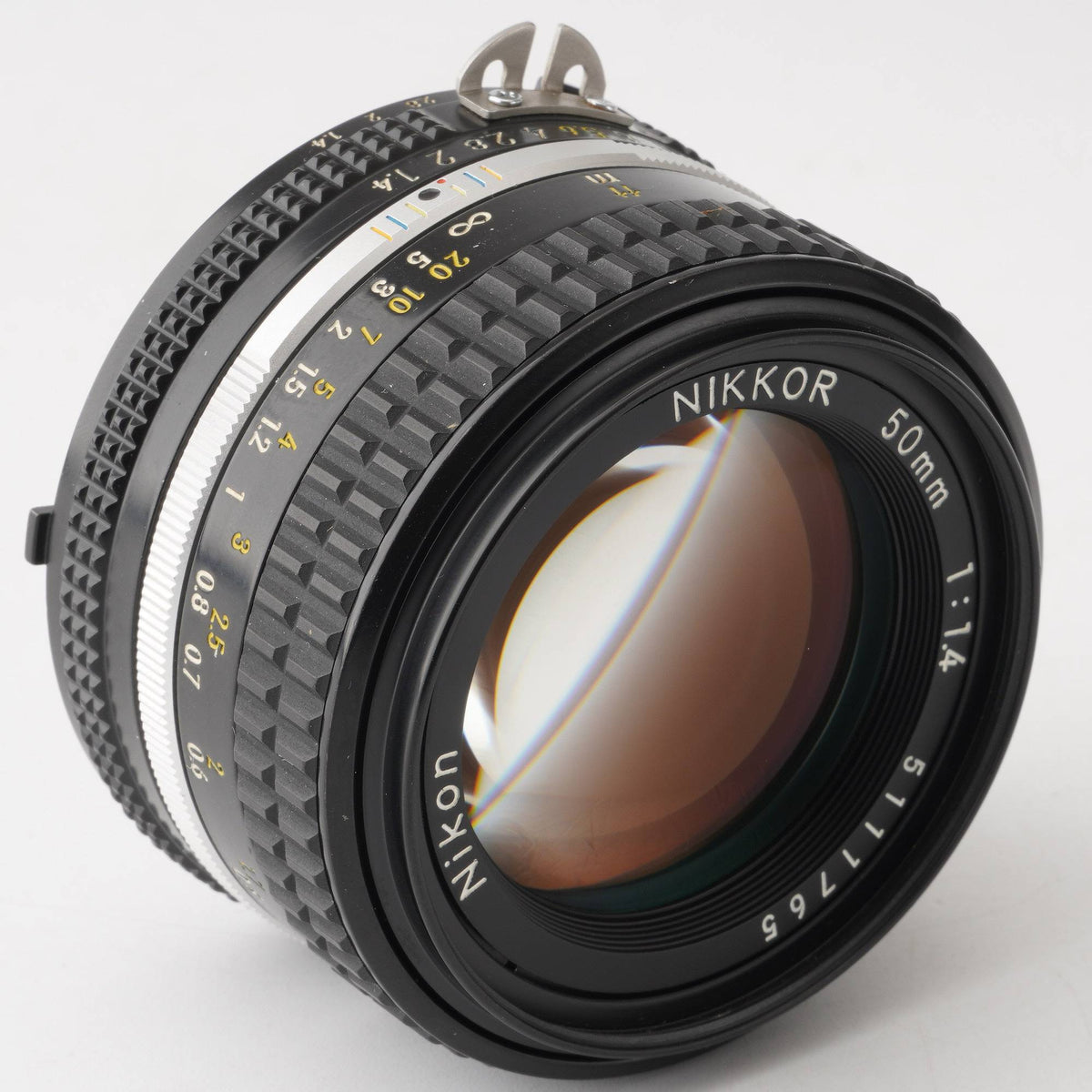 ☆超美品☆ ニコン Ai NIKKOR 50mm F1.4 #14344 - レンズ(単焦点)