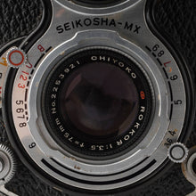 画像をギャラリービューアに読み込む, ミノルタ Minolta AUTOCORD 前期 Model L / CHIYOKO ROKKOR 75mm F3.5