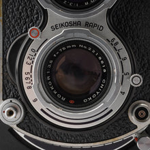 画像をギャラリービューアに読み込む, ミノルタ Minolta AUTOCORD 前期 Early Model L / CHIYOKO ROKKOR 75mm F3.5