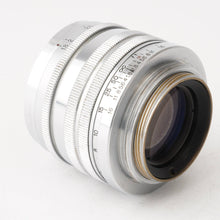 画像をギャラリービューアに読み込む, キヤノン Canon 50mm F1.8 ライカLマウント
