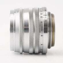 画像をギャラリービューアに読み込む, キヤノン Canon 50mm F1.8 ライカLマウント