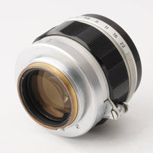 画像をギャラリービューアに読み込む, キヤノン Canon 50mm F1.4 ライカLマウント