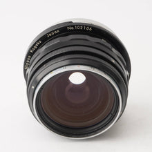 画像をギャラリービューアに読み込む, ニコン Nikon 非Ai PC-NIKKOR 35mm F3.5 パースペクティブコントロールシフトレンズ