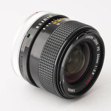 画像をギャラリービューアに読み込む, キヤノン Canon FD 24mm F2.8 S.S.C.