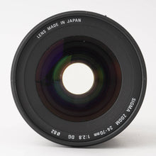 画像をギャラリービューアに読み込む, シグマ Sigma Zoom 24-70mm F2.8 D DG DX Aspherical Nikon ニコン用