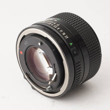 画像をギャラリービューアに読み込む, キヤノン Canon New FD 50mm F1.4