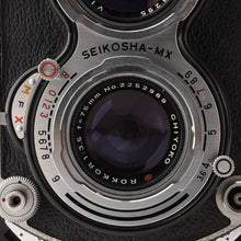 画像をギャラリービューアに読み込む, ミノルタMinolta AUTOCORD L / CHIYOKO ROKKOR 75mm F3.5