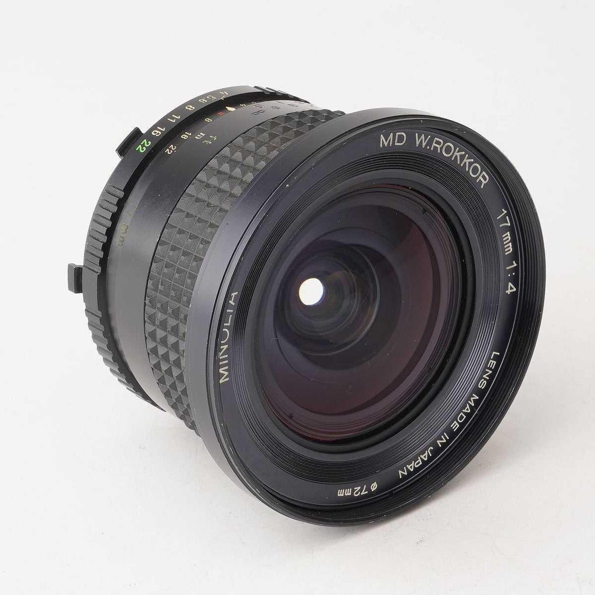Minolta MD Rokkor 17mm f4 美品　ミノルタ　GFX Md Rokkor Minolta 17mm F4 Minolta MD Rokkor 17mm F4 美品