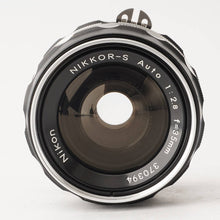 画像をギャラリービューアに読み込む, ニコン Nikon 非Ai NIKKOR-S Auto 35mm F2.8