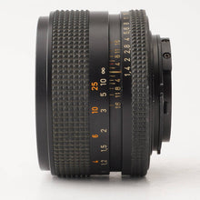 画像をギャラリービューアに読み込む, コンタックス Contax Carl Zeiss Planar 50mm F1.4 T* AEJ C/Yマウント