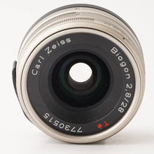 画像をギャラリービューアに読み込む, コンタックス Contax Carl Zeiss Biogon 28mm F2.8 T* G1 G2用