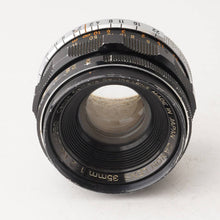 画像をギャラリービューアに読み込む, キヤノン Canon 35mm F2 L39 ライカLマウント