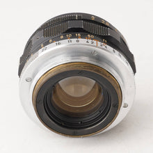 画像をギャラリービューアに読み込む, キヤノン Canon 35mm F2 L39 ライカLマウント