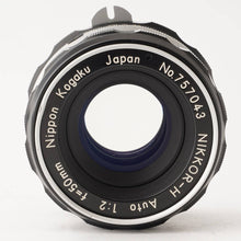 画像をギャラリービューアに読み込む, ニコン Nikon Nippon Kogaku 非Ai NIKKOR-H Auto 50mm F2