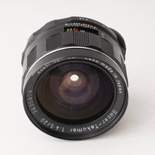 Load image into Gallery viewer, Pentax Asahi Super Takumar 20mm f/4.5 M42 mount (10161)