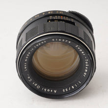 Load image into Gallery viewer, Pentax Asahi Super Takumar 55mm f/1.8 Early Model M42 mount (10162)