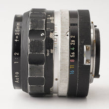 画像をギャラリービューアに読み込む, ニコン Nikon Nippon Kogaku 非Ai NIKKOR-O Auto 35mm F2