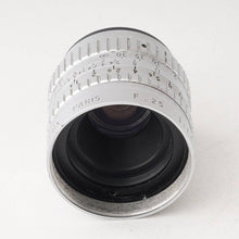 画像をギャラリービューアに読み込む, アンジェニュー P.Angenieux PARIS 25mm F1.4 TYPE S41 Cマウント