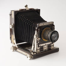 画像をギャラリービューアに読み込む, 木製大判カメラ / Carl Zeiss Jena Tessar 15cm 150mm F4.5 DRP