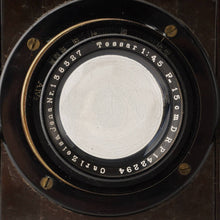 画像をギャラリービューアに読み込む, 木製大判カメラ / Carl Zeiss Jena Tessar 15cm 150mm F4.5 DRP