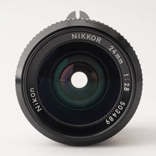画像をギャラリービューアに読み込む, ニコン Nikon 非Ai NIKKOR 24mm F2.8