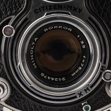 画像をギャラリービューアに読み込む, ミノルタ Minolta AUTOCORD 初期型 / ROKKOR 75mm F3.5