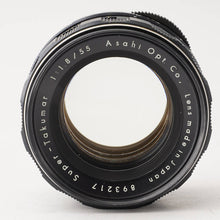 画像をギャラリービューアに読み込む, ペンタックス Pentax Asahi スーパータクマー Super Takumar 55mm F1.8 前期 M42マウント