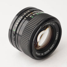 画像をギャラリービューアに読み込む, キヤノン Canon New FD 50mm F1.4