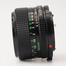 画像をギャラリービューアに読み込む, キヤノン Canon New FD 50mm F1.4