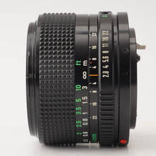 画像をギャラリービューアに読み込む, キヤノン Canon New FD 24mm F2.8