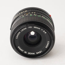 画像をギャラリービューアに読み込む, キヤノン Canon New FD 35mm F2.8