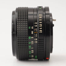 画像をギャラリービューアに読み込む, キヤノン Canon New FD 35mm F2.8