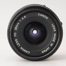 画像をギャラリービューアに読み込む, キヤノン Canon New FD 28mm F2.8