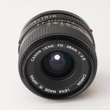 画像をギャラリービューアに読み込む, キヤノン Canon New FD 28mm F2.8