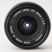 画像をギャラリービューアに読み込む, キヤノン Canon New FD 28mm F2.8