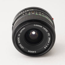 画像をギャラリービューアに読み込む, キヤノン Canon New FD 28mm F2.8