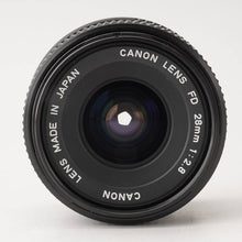 画像をギャラリービューアに読み込む, キヤノン Canon New FD 28mm F2.8