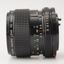 画像をギャラリービューアに読み込む, キヤノン Canon New FD MACRO 50mm F3.5